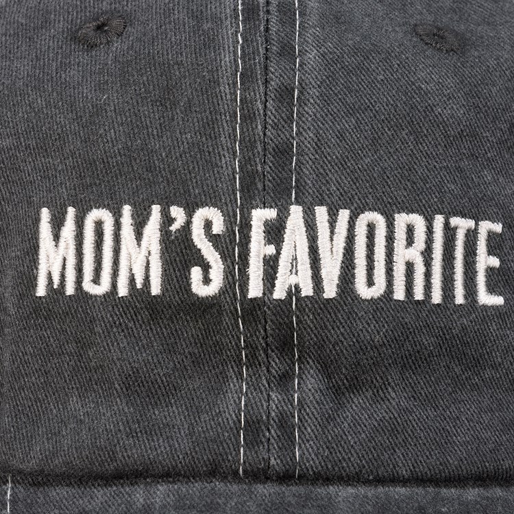 Mom's Favorite Baseball Cap - Cotton, Metal