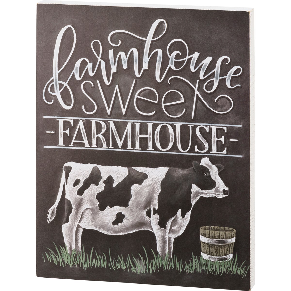 Farmhouse Sweet Farmhouse Chalk Sign - Wood, Paper