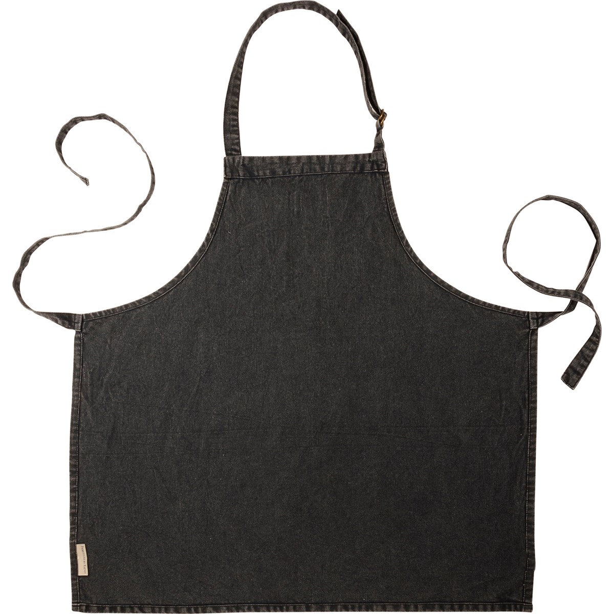 Apron - Cooking Is Love Made Visible - 27.50" x 28" - Cotton, Metal