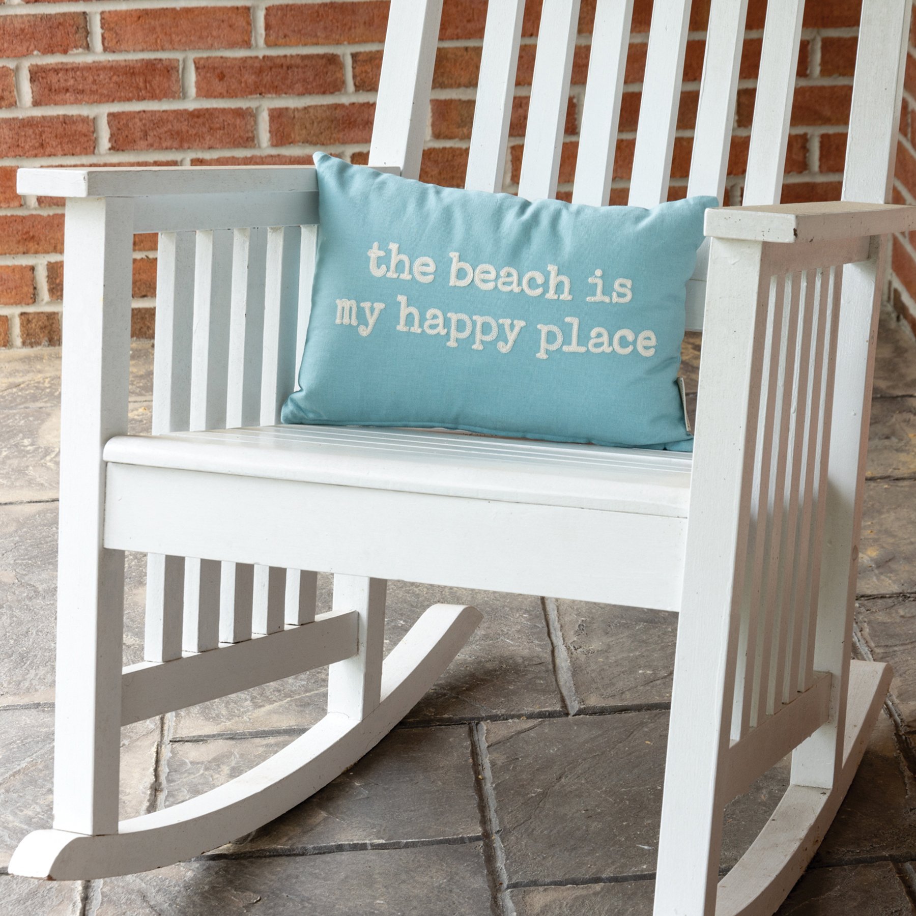Beach Is My Happy Place Pillow Primitives By Kathy