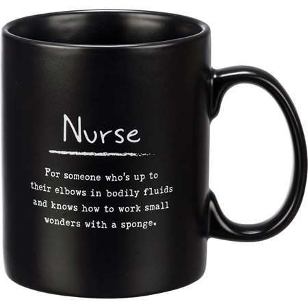Mug - Nurse - 20 oz., 5.25" x 3.50" x 4.50" - Stoneware