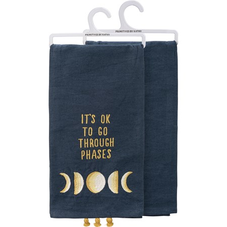Kitchen Towel - It's Ok To Go Through Phases - 20" x 26" - Cotton, Linen