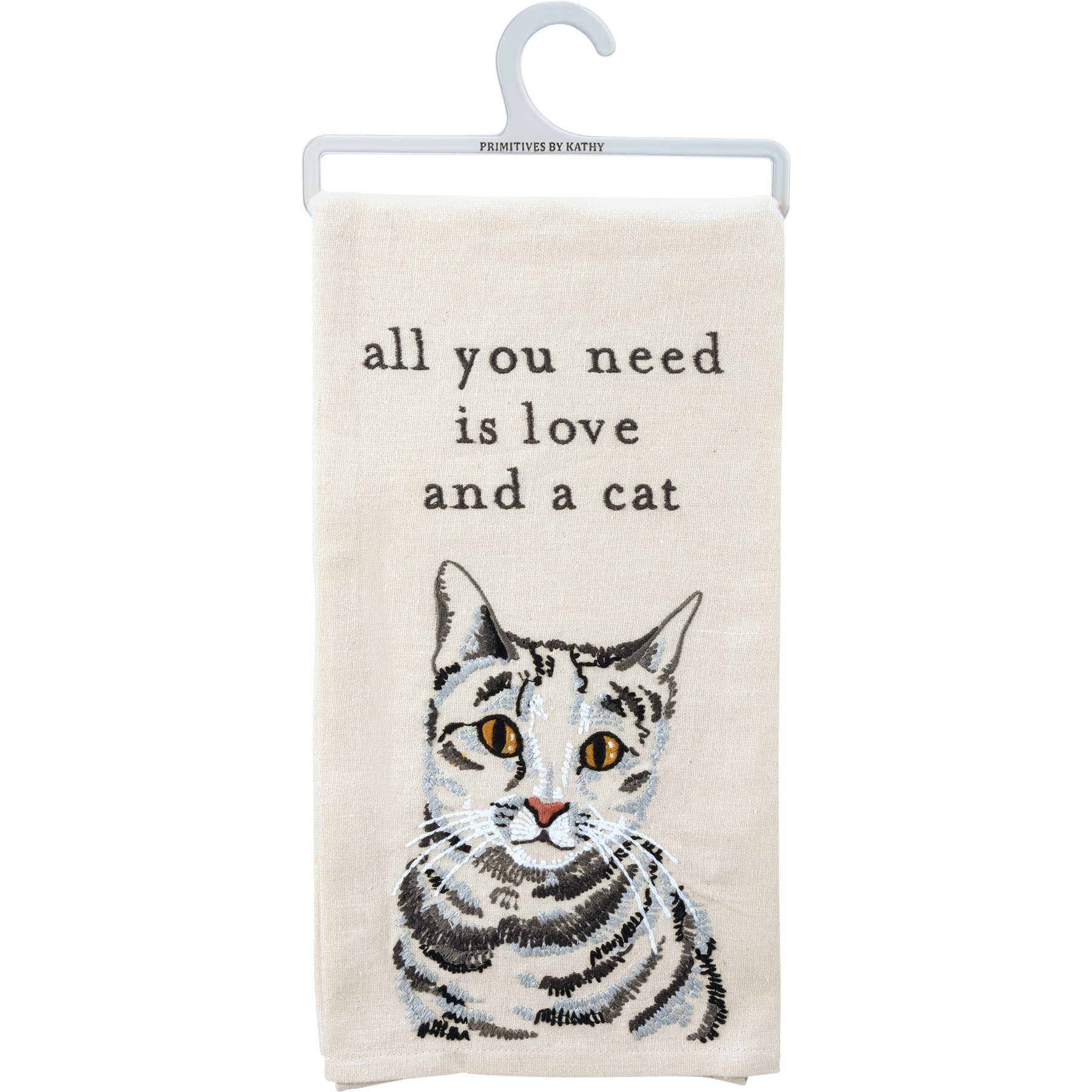 Everyone Belongs in the Kitchen Tea Towel – Cat People Press
