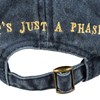 It's Just A Phase Baseball Cap - Cotton, Metal