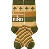 Socks - Awesome & Kind - One Size Fits Most - Cotton, Nylon, Spandex