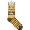 Socks - Awesome & Kind - One Size Fits Most - Cotton, Nylon, Spandex