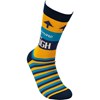 Socks - Awesome & Tough - One Size Fits Most - Cotton, Nylon, Spandex
