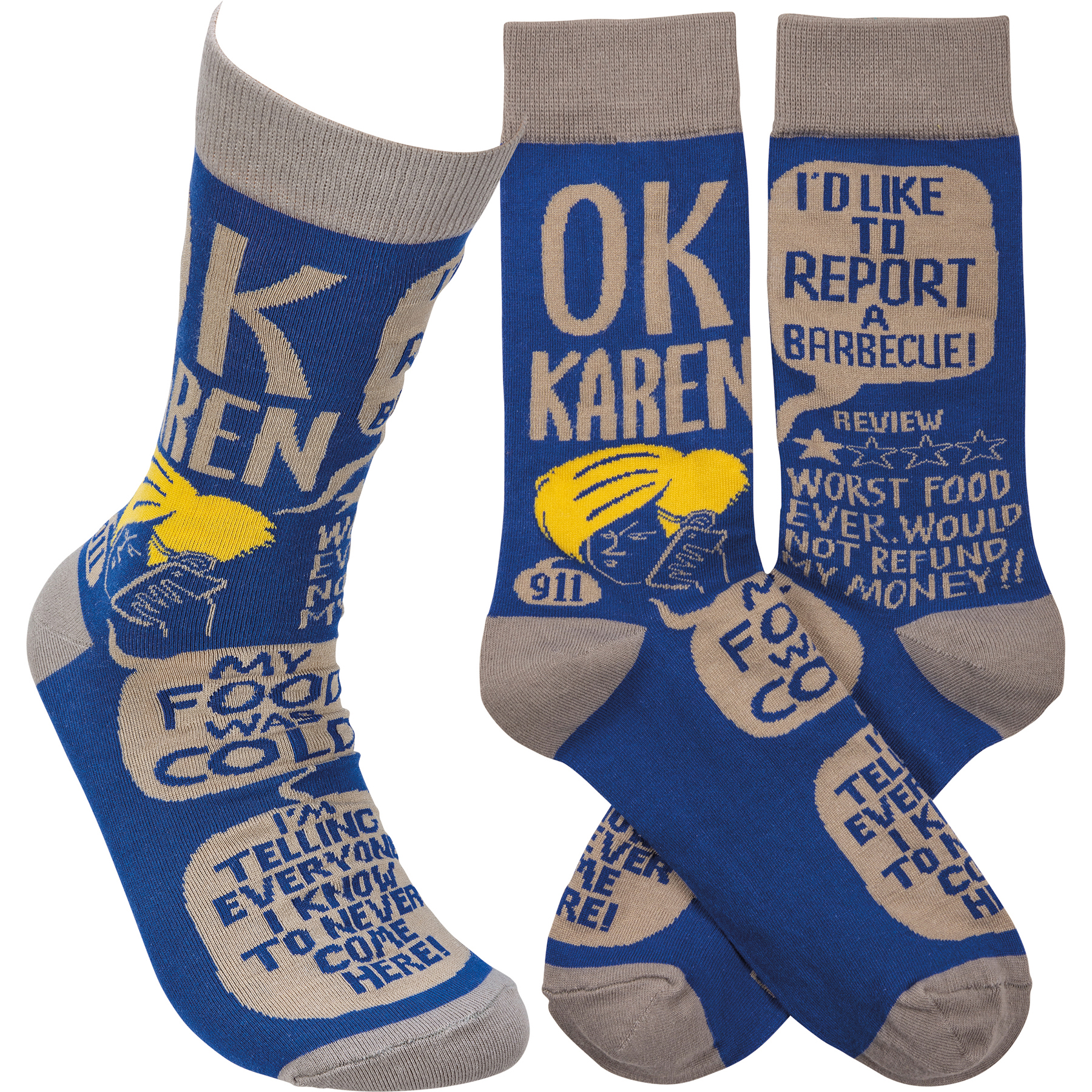 Ok Karen Socks Primitives By Kathy