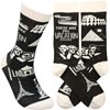 Socks - These Are My Vacation Socks - One Size Fits Most - Cotton, Nylon, Spandex