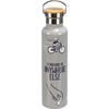 Rather Be Anywhere Else Insulated Bottle - Stainless Steel, Bamboo