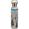 I'd Rather Be Hiking Insulated Bottle - Stainless Steel, Bamboo