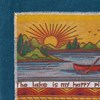 The Lake Is My Happy Place Kitchen Towel Set - Cotton