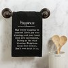 Happiness Kitchen Towel - Cotton