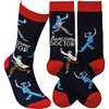 Socks - Awesome Doctor - One Size Fits Most - Cotton, Nylon, Spandex