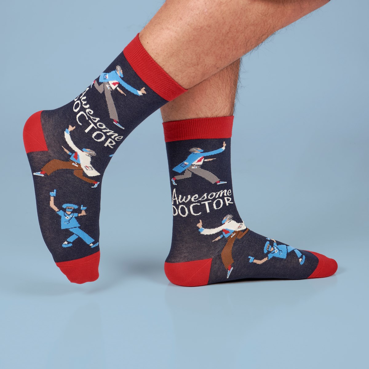 Awesome Doctor Socks - Cotton, Nylon, Spandex