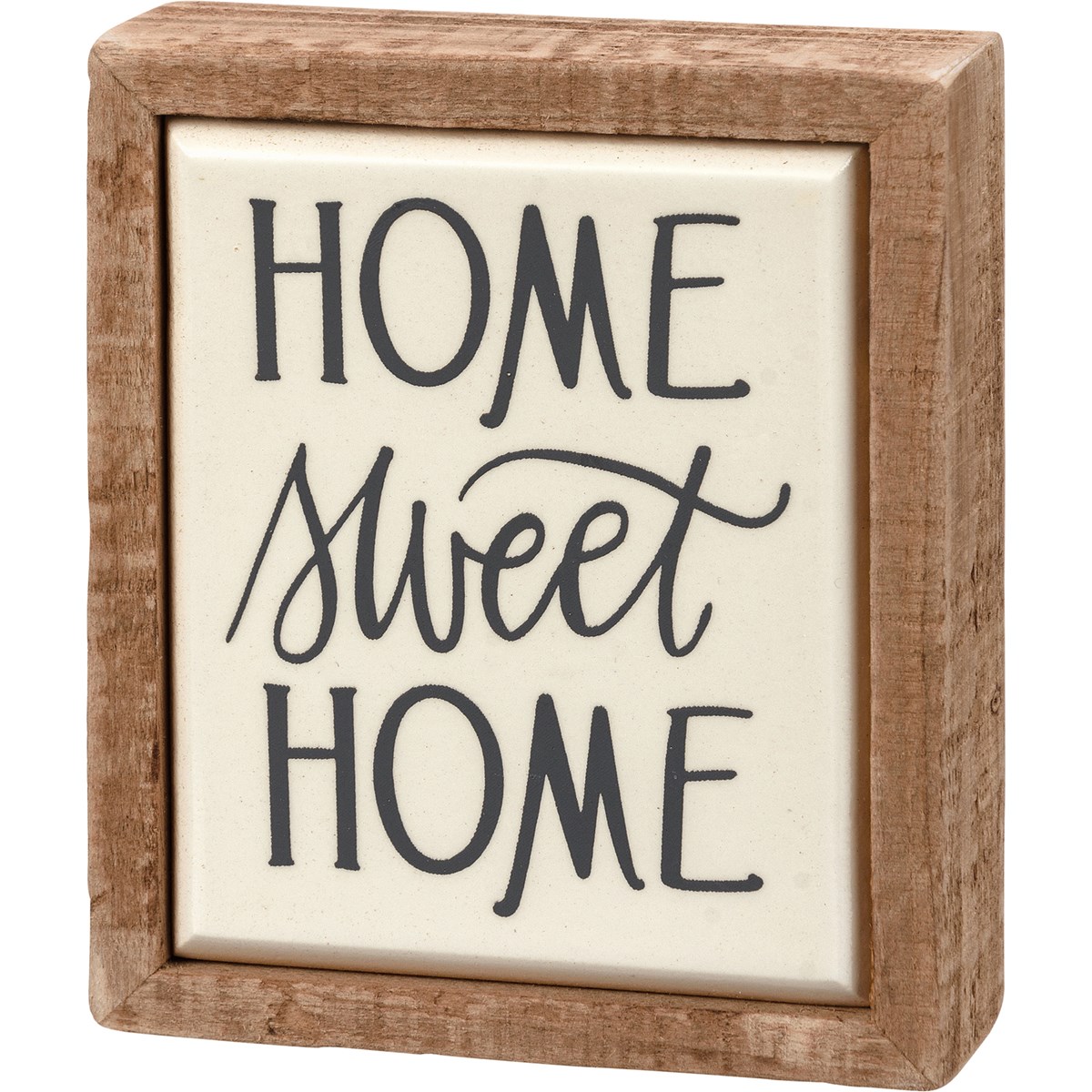Home Sweet Home Box Sign Mini - Wood
