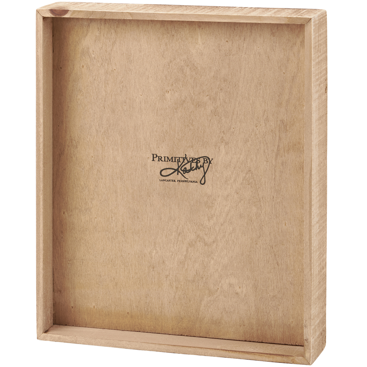 I Love Us Inset Box Frame | Primitives By Kathy