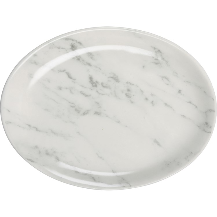 Marbled Vanity Small Tray - Stoneware