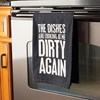 The Dishes Looking Dirty Again Kitchen Towel - Cotton