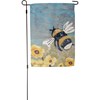 Bumblebee Garden Flag - Polyester
