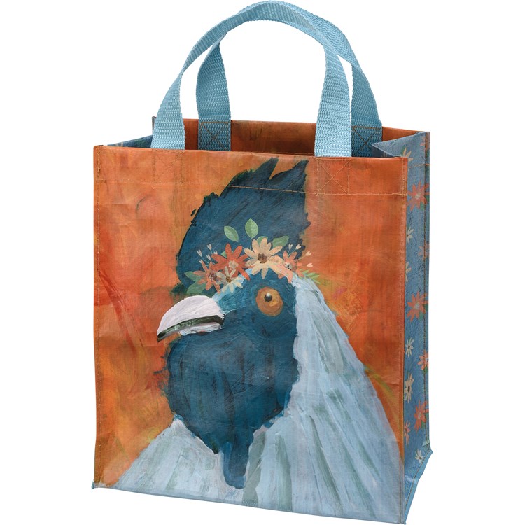 Rooster Daily Tote - Post-Consumer Material, Nylon