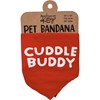 Love/Cuddle Small Pet Bandana - Rayon