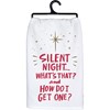 Silent Night What's That Kitchen Towel - Cotton