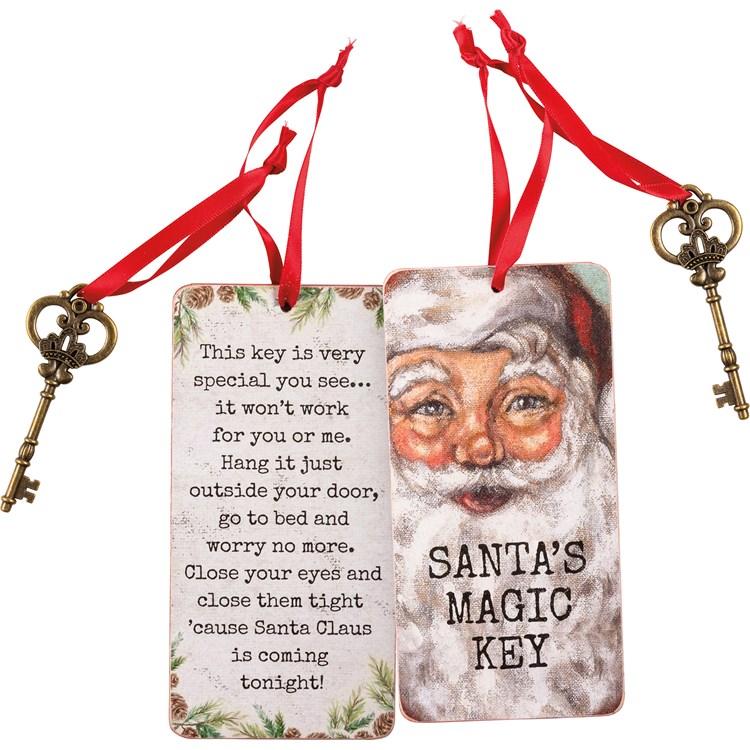 Santa'S Magic Key - Leave Santa A To Your Door To Deliver Presents