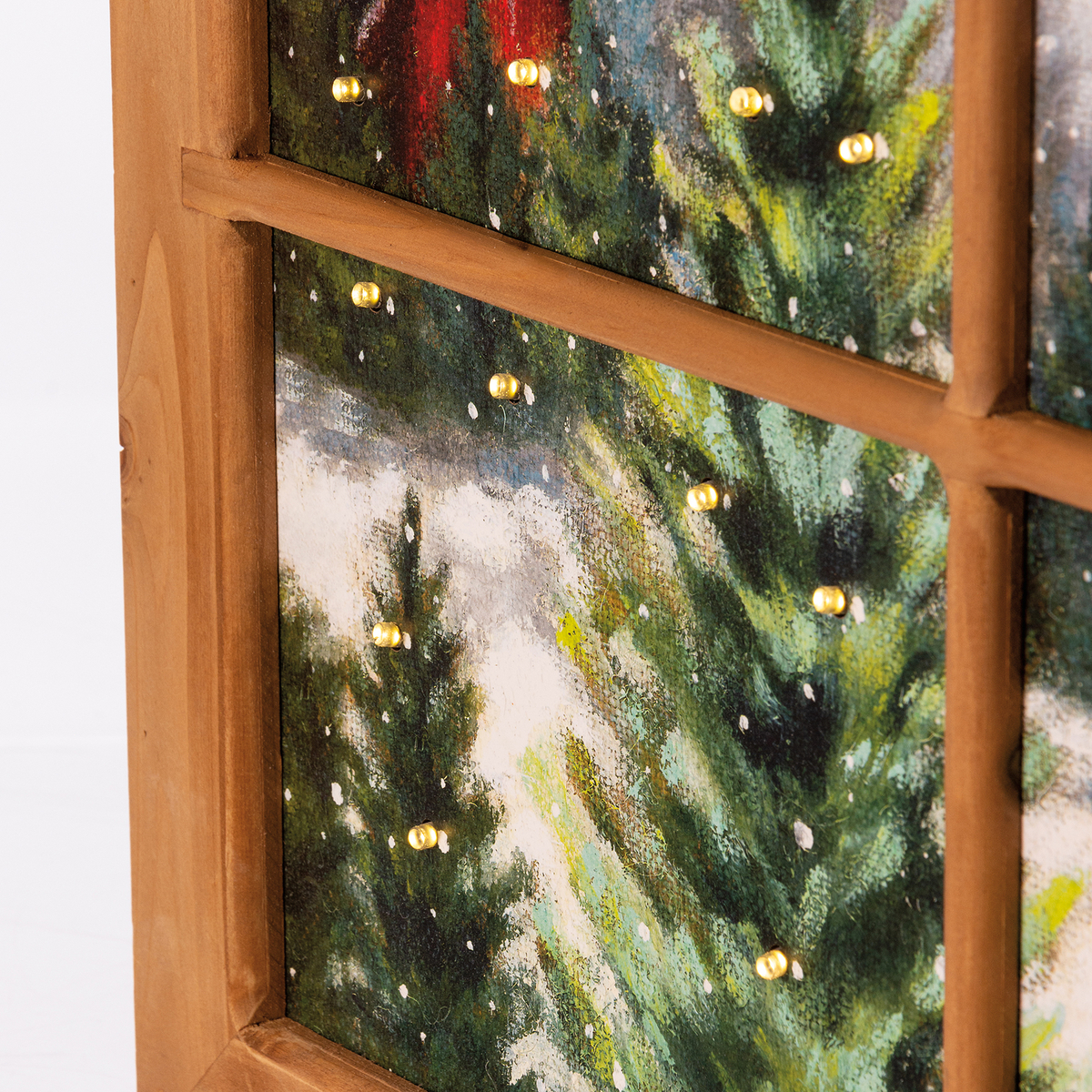 Winter Farm Lighted Window Sign | Primitives By Kathy