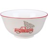 Red Truck Bowl - Stoneware
