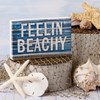 Feelin' Beachy Block Sign - Wood
