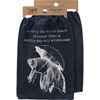 Rainy Day At The Beach Is Better Kitchen Towel - Cotton