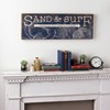 Sand & Surf Box Sign - Wood