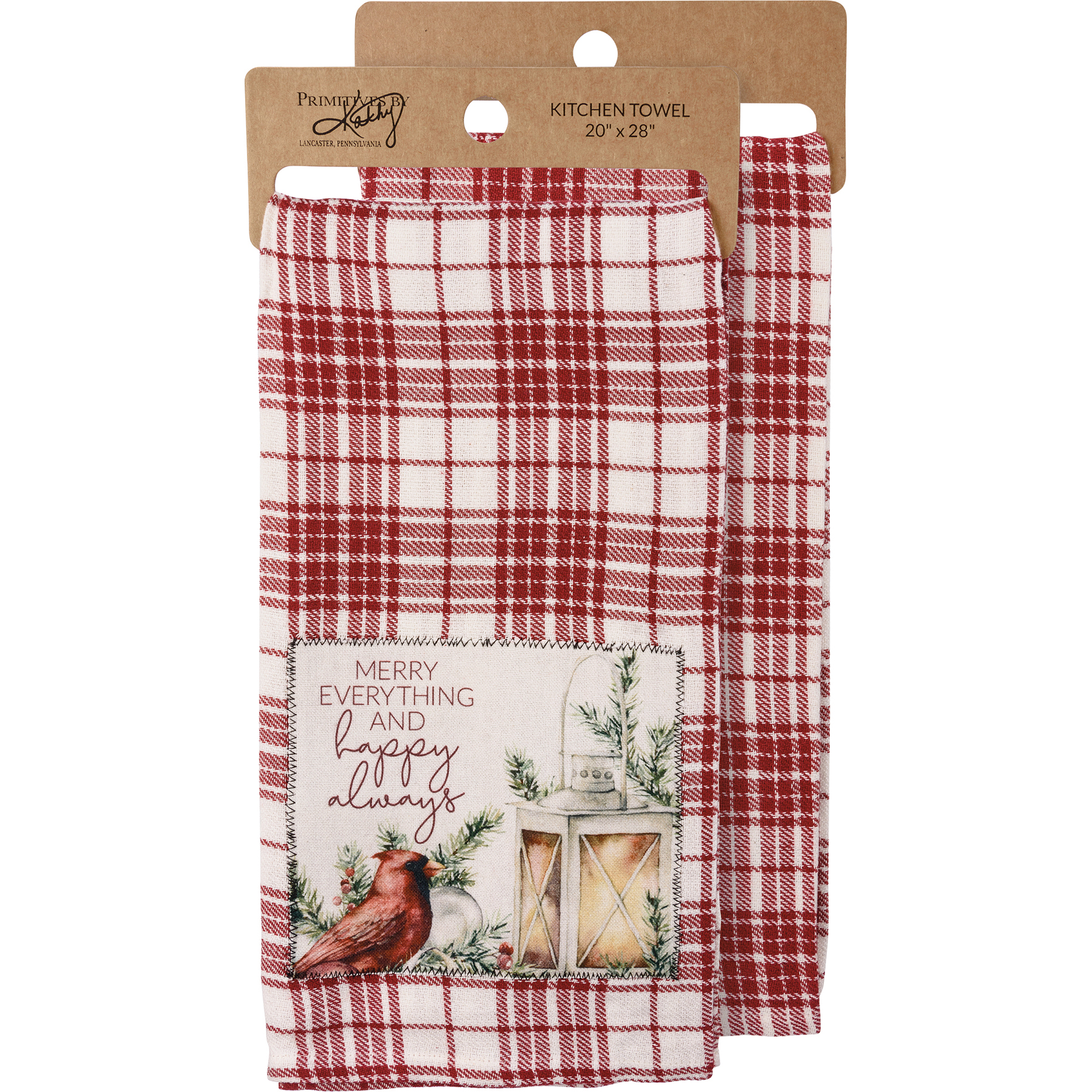 All-Clad Kitchen Towel - Check Fennel – The Happy Cook