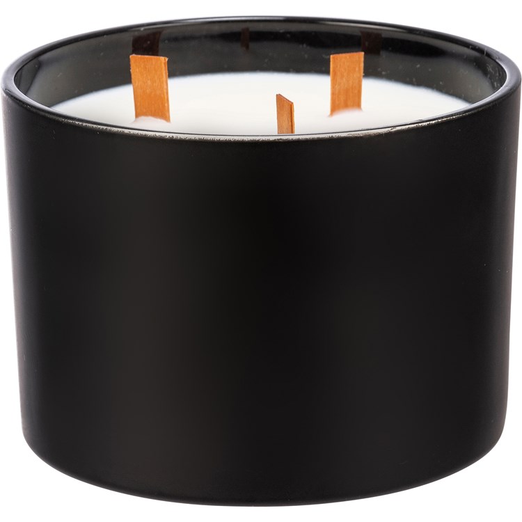Foodie Candle - Soy Wax, Glass, Wood