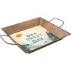 Home Sweet Home Tray - Metal, Paper