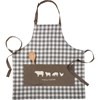 Simply Blessed Apron - Cotton, Metal