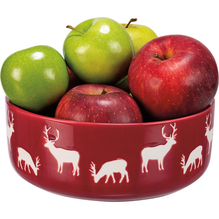Deer Bowl Set - Stoneware