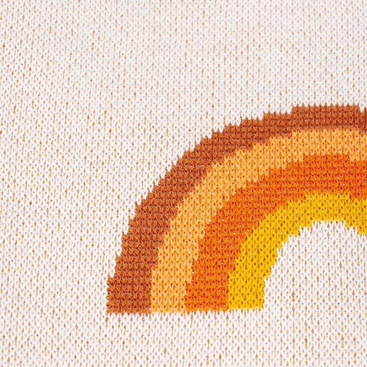 Blanket - Rainbow Pattern - 50" x 60" - Cotton