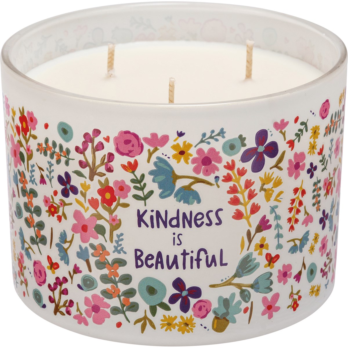 Kindness Is Beautiful Candle - Soy Wax, Glass, Cotton