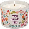 You Can Do This Candle - Soy Wax, Glass, Cotton