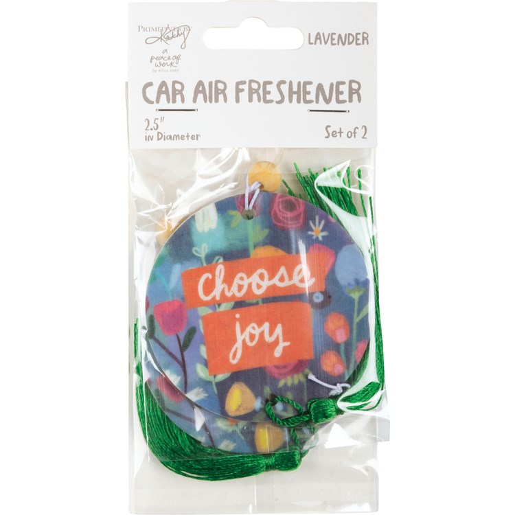 Choose Joy Air Freshener - Paper, String, Wood