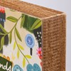 Best Friends Make Ordinary Extraordinary Box Sign - Wood, Paper