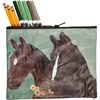 Horses Zipper Pouch - Post-Consumer Material, Plastic, Metal