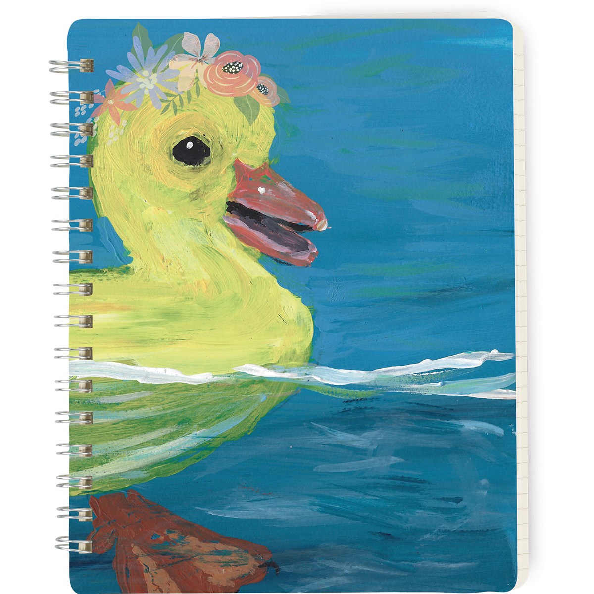 Duckling Spiral Notebook - Paper, Metal