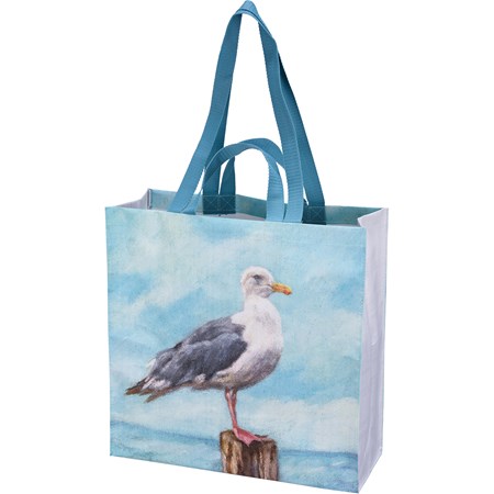 Seagull Market Tote - Post-Consumer Material, Nylon