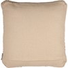 Natural Pillow - Cotton, Jute, Zipper
