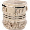 Black Tassels Bin - Cotton