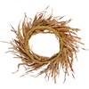 Fall Harvest Wreath - Plastic, Wire, Polyester, Paper