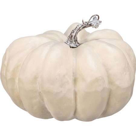 Cream Large Pumpkin - Foam